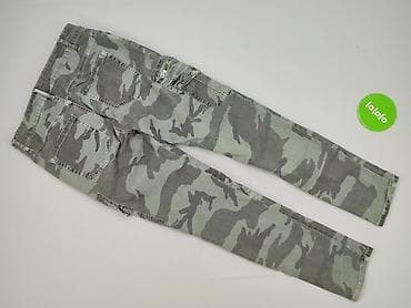 jeansy moro: Spodnie cargo damskie, rozmiar S — 3