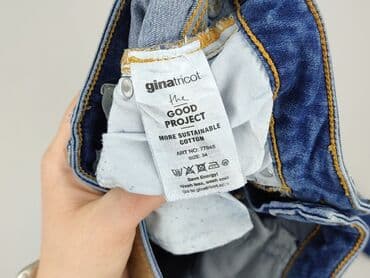 woskowane dżinsy: Gina Tricot, Jeansy damskie, rozmiar XS — 6