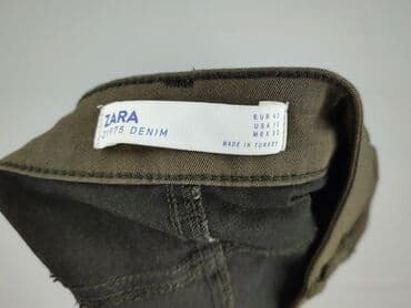 zara woskowane spodnie: Zara, Spodnie materiałowe damskie, rozmiar XL — 4