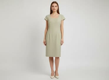 reserved sukienka butelkowa zieleń: Sukienka damska, rozmiar S — 5