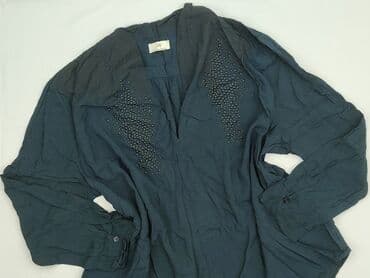 niebieska satynowa sukienka zara: Bluzka damska, rozmiar 2XL — 1