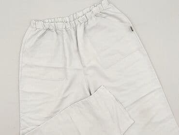 Women: Material trousers for women, size S (EU 36) — 1
