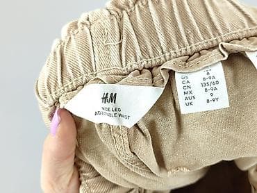 white widow spodnie: Spodnie materiałowe, H&M, 9 lat, 128/134, stan - Bardzo dobry — 4