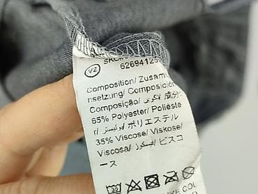 lniana: Shein, Spodnie materiałowe damskie, rozmiar S — 5