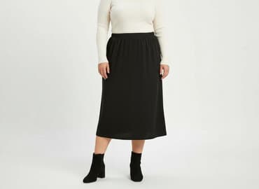 spódnice woskowana czarne: Zara, Spódnica damska, rozmiar 4XL — 1