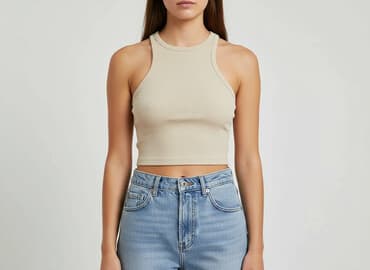 bluzki prazkowane: H&M, Top damski, rozmiar S — 6