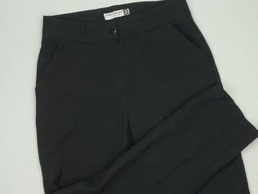 spodnie dril: Spodnie materiałowe damskie, rozmiar M — 1