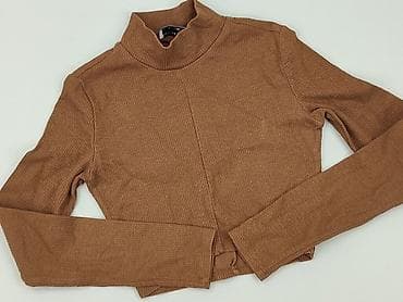 bluzki longsleeve: Bershka, Golf damski, rozmiar M — 1