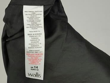 czarne spódnice w kratę: Wallis, Spódnica damska, rozmiar XL — 5