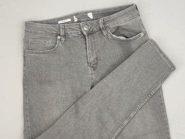 baggy grey jeans: Jeansy damskie, rozmiar S — 1