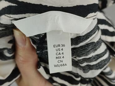 spodnie zebra h m: H&M, Spodnie materiałowe damskie, rozmiar S — 4