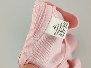 koszulka w paski z serduszkiem: T-shirt damski, XL — 4