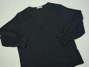 czarne bluzki basic: Bluzka damska, rozmiar 4XL — 1