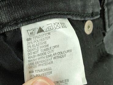 jeansy plus size wysoki stan: Denim, Jeansy damskie, rozmiar XS — 5