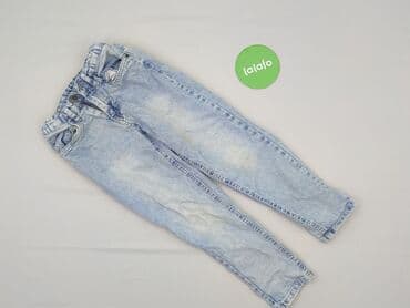 lakierowane legginsy: Spodnie jeansowe, Little kids, 7 lat, 116/122, stan - Bardzo dobry — 2