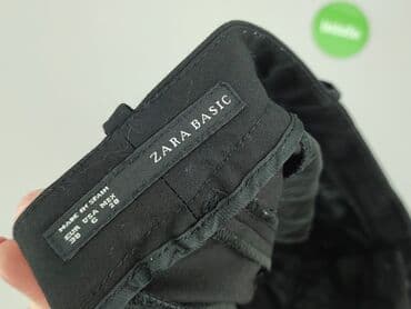 Ubrania damskie: Zara, Spodnie materiałowe damskie, rozmiar M — 4