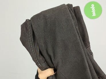 teksasy spodnie: Spodnie materiałowe damskie, M — 5