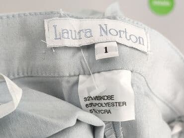 mohito spodnie jeansy: Material trousers for women, S — 4