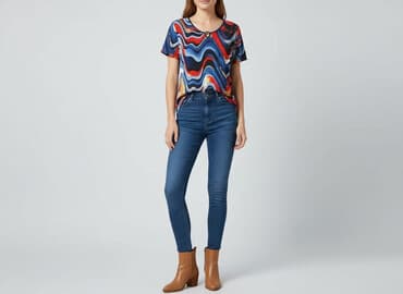 moschino bluzka damska: Bluzka damska, rozmiar M — 7