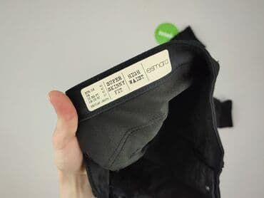 zara woskowane spodnie: Esmara, Material trousers for women, size L (EU 40) — 4