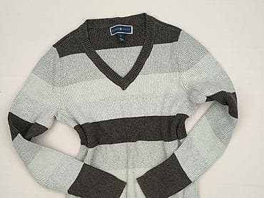 sweter w serca h: Karen, Sweter damski, rozmiar S — 1