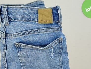 jeansy straight stradivarius: Bershka, Szorty damskie, S — 5