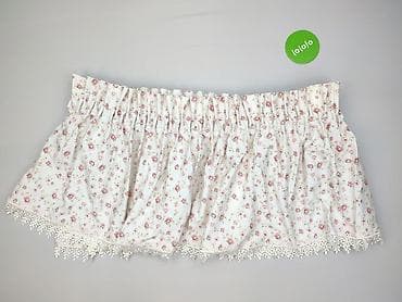 skarbonka na 5 zł: Spódniczka damska w kwiaty, rozkloszowana - Krój: mini, szeroko — 4