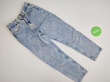 modne jeansy cropped: Sinsay, Jeansy damskie, rozmiar XS — 2