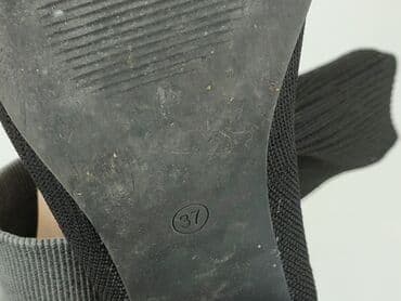 nieprzemakalne ocieplane buty zimowe z wysokimi cholewami: Botki damskie, rozmiar 37 — 6