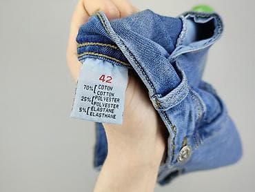 spodnice midi letnie: Denim, Spódnica damska, rozmiar XL — 4