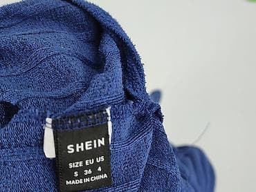 w klapkach tekst: Shein, Komplet dresowy damski, rozmiar S — 4