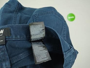 klapki foam runner: H&M, Spodnie materiałowe damskie, rozmiar M — 6