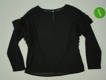 czarne eleganckie bluzki plus size: ONLY, Жіноча блуза, розмір M — 2