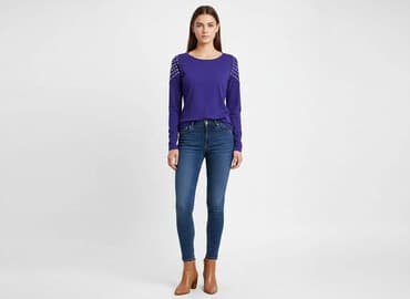 fioletowe buty deichmann: Clockhouse, Tunika damska, rozmiar XS — 6