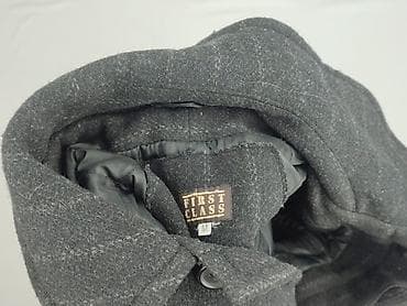 next kurtka zimowa: Męski płaszcz First Class, rozmiar M - Klasyczny, ciemnoszary odcień — 5