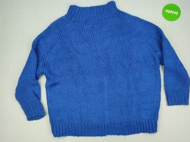 czerwony sweter h m: Diverse, Sweter damski, M — 3