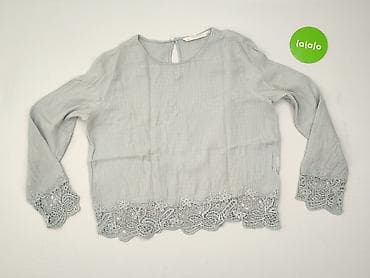 bluza pull and bear szara: Zara, Bluzka damska, rozmiar L — 2