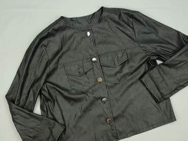 koszula damska z eko skóry: Women`s leather jacket, size XL — 1