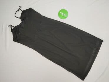 czarna sukienka z długim rękawem sinsay: Sinsay, Sukienka damska, rozmiar M — 3