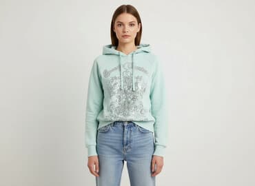 bluzy damskie markowe wyprzedaż: Amisu, Bluza z kapturem damska, rozmiar XS — 7