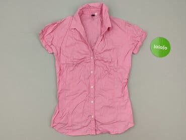 koszula satynowa rozowa: Koszula damska, rozmiar S — 2