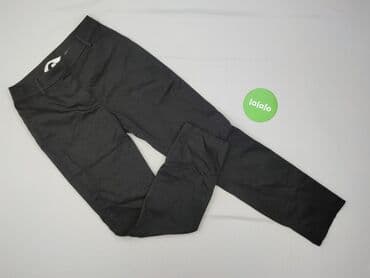 legginsy woskowane wysoki stan: H&M, Spodnie materiałowe damskie, S — 2