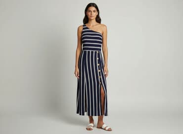 sukienki plażowe plus size: Sukienka damska, rozmiar S — 5