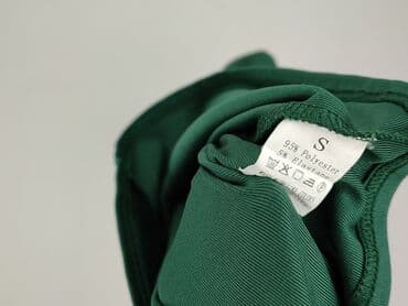 szmaragdowa bluzki damskie: Bluzka damska, rozmiar S — 4