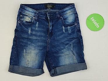spodenki cleve: Denim, Szorty damskie, rozmiar S — 2