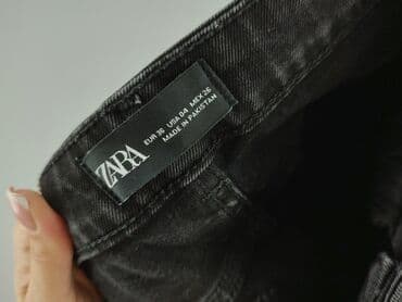 woskowane legginsy z wysokim stanem zara: Zara, Jeansy damskie, rozmiar S — 5