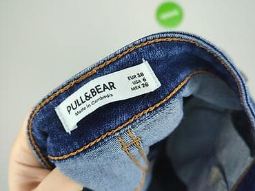dżinsy plus size: PULL&BEAR, Jeansy damskie, rozmiar S — 4