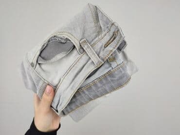 balenciaga dziurawe spodnie: Denim, Jeansy damskie, rozmiar S — 7