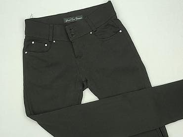 cargo wide leg: Spodnie materiałowe damskie, rozmiar S — 1