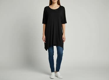 sukienki plus size łódź: Tunika damska, rozmiar S — 7